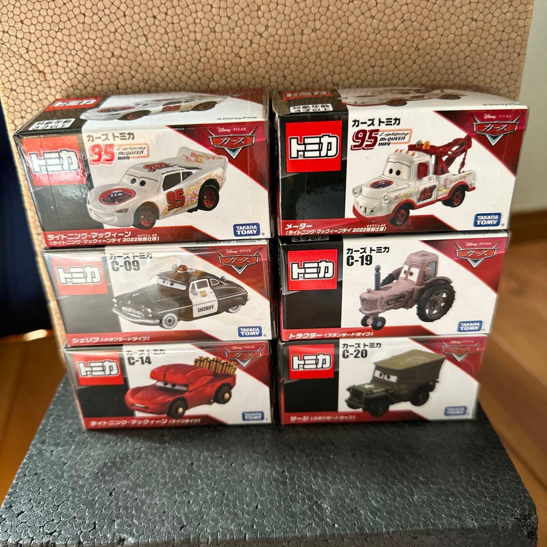 カーズまとめ売り】トミカ44台MATEL2台スピードウェイ9パック