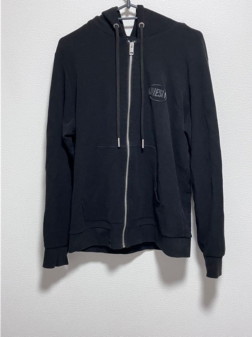 は*る様 DIESEL ブラック フルジップパーカー L
