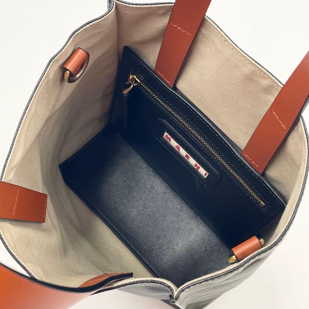 【極美品】MARNI ミュゼオ ハンドバッグ2way ショルダー マルチカラー