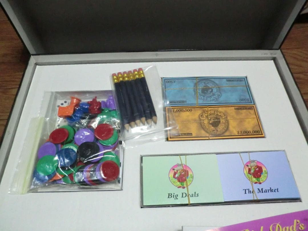 美品！ロバートキヨサキ キャッシュフロー101 英語版　カセット3本 × 本1冊