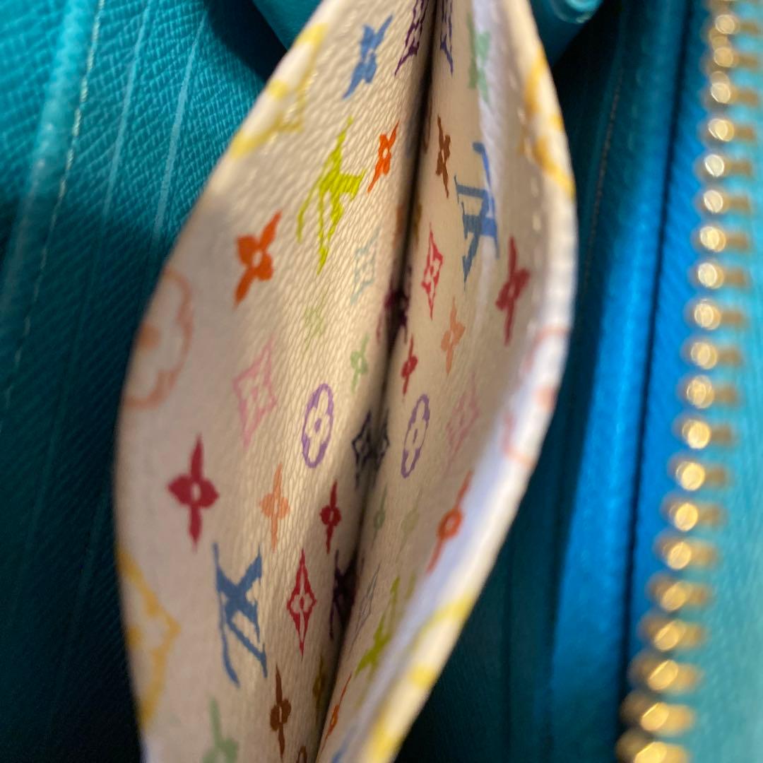 未使用 ルイヴィトン 村上隆コラボ ジッピーパース