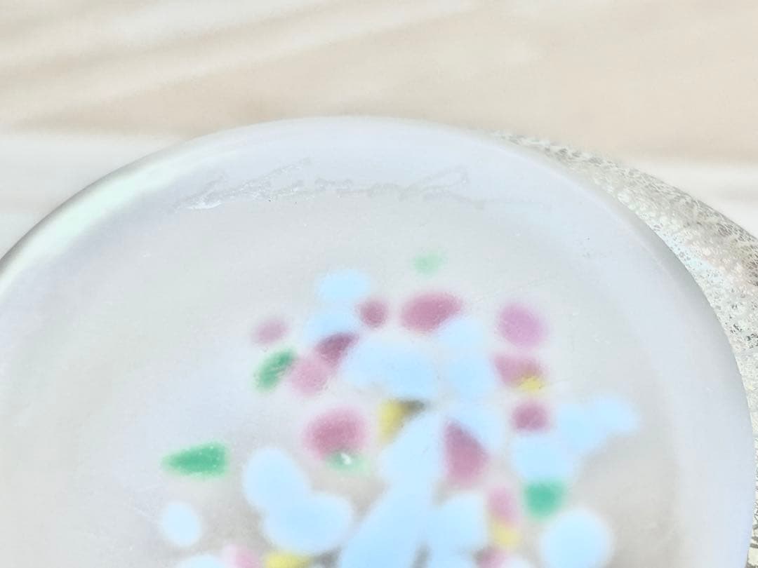 黒木国昭 金彩 鉢 ガラス 小鉢 向付 猪口 和食器 硝子 4点 まとめ売 美