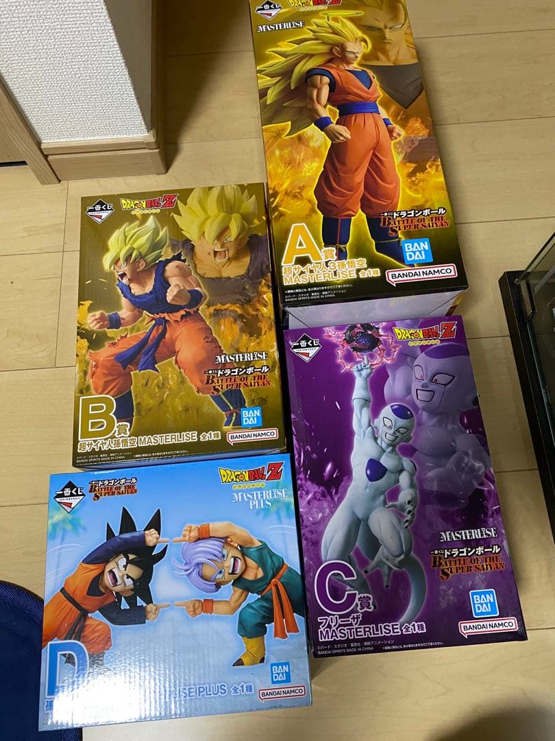 ドラゴンボール 一番くじ MASTERLISE フィギュアセット - メルカリ