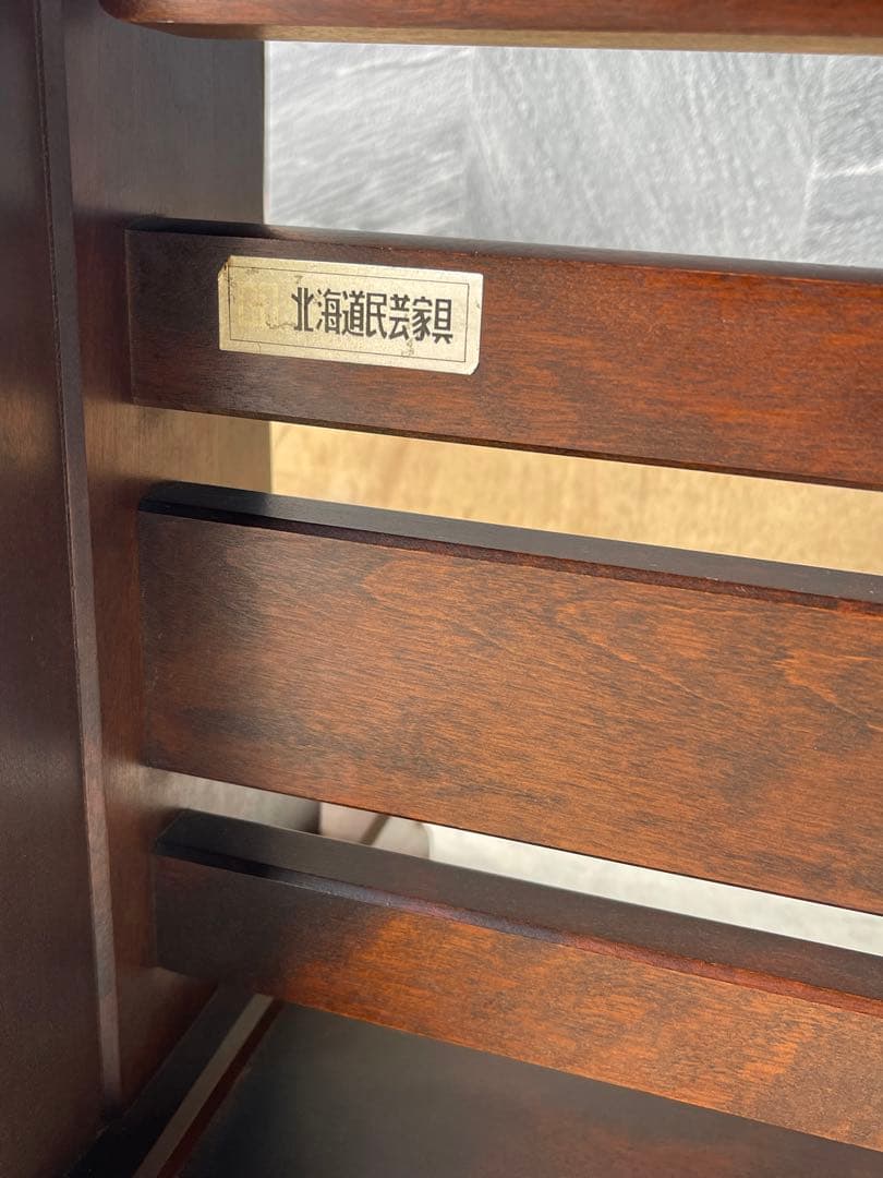 北海道民芸家具 姿見 鏡