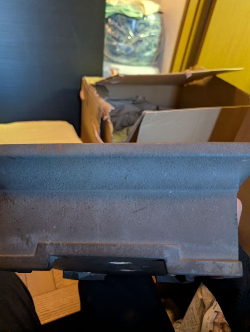 盆栽鉢常滑山秋造り松泉焼、陶器製長方形時代物