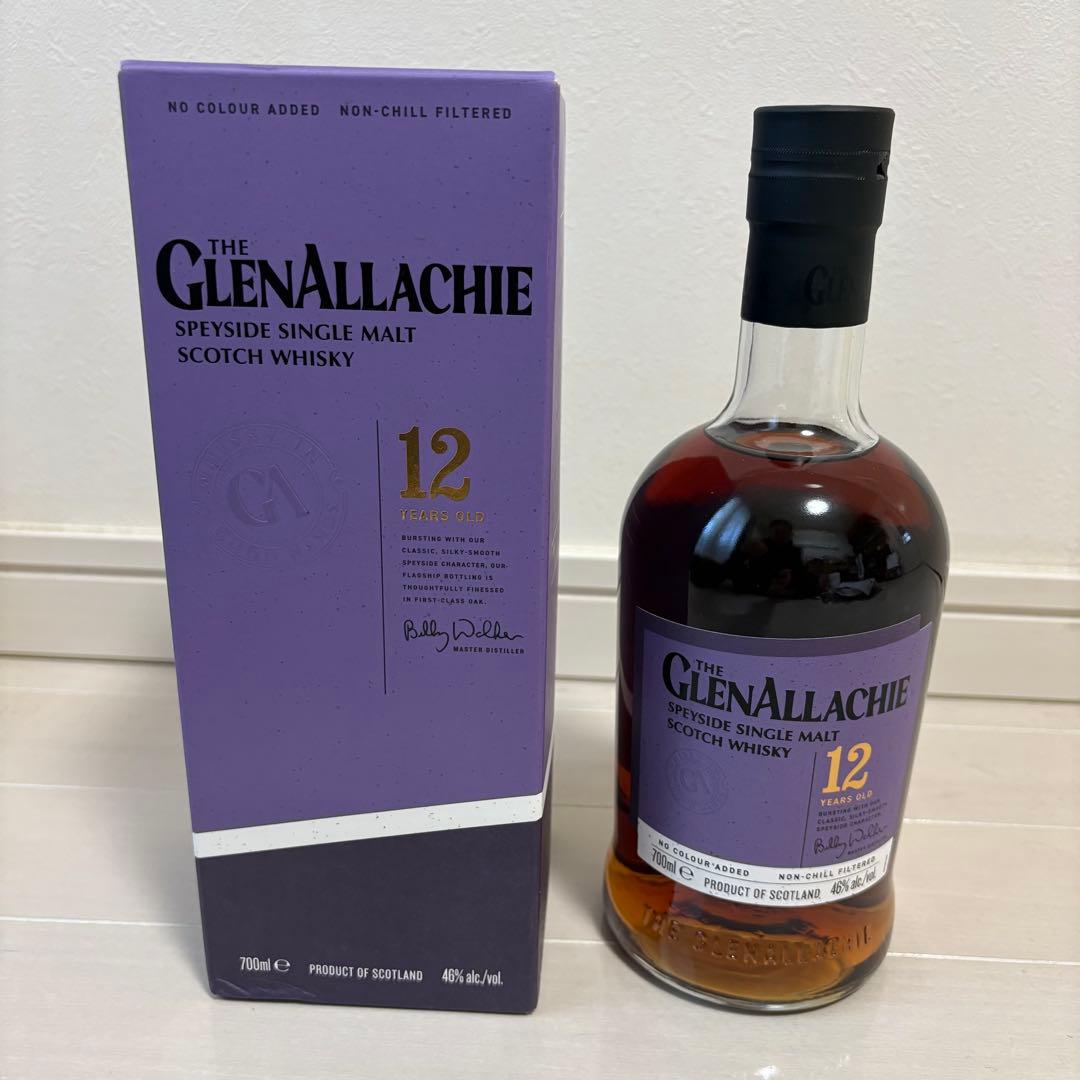 新品 THE GLENALLACHIE 12年　700ml スコッチウイスキー The GlenAllachie Speyside Single Malt Scotch Whisky Aged 12 Years