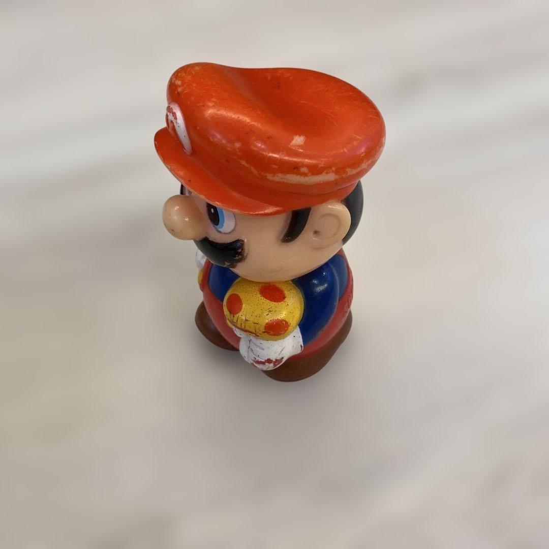 レトロ！レア！マリオ ソフビ貯金箱 任天堂 SUPER MARIO BROS.