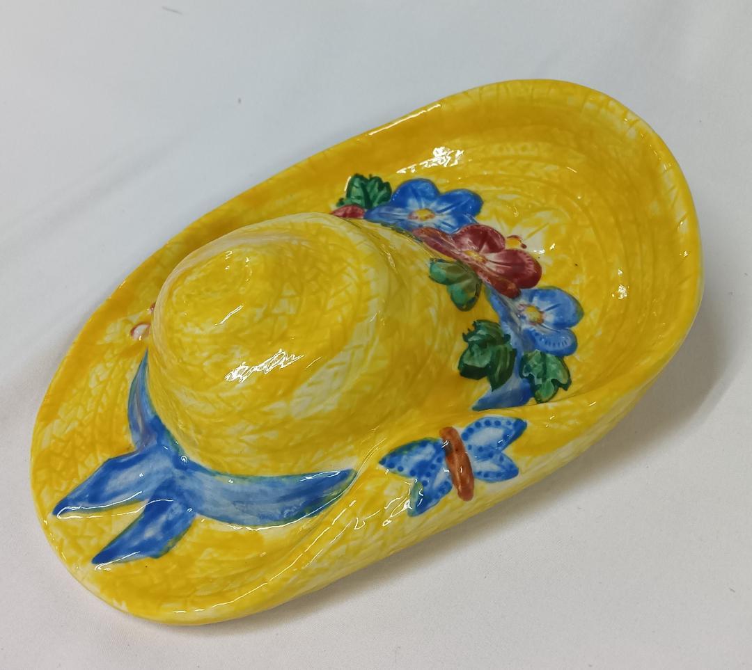 ベルモード帽子店 記念品 壁掛け 花瓶 1994年 047