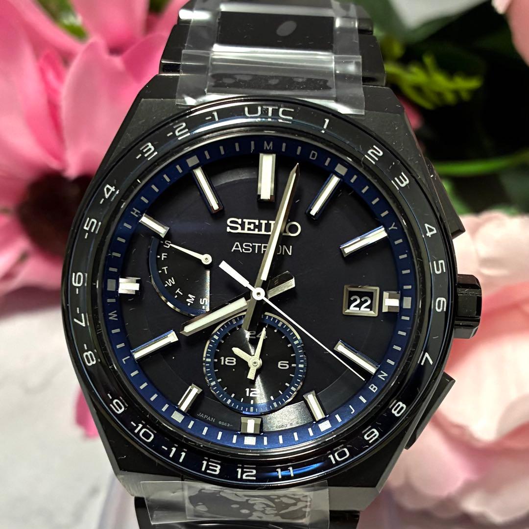 【未使用品】セイコー アストロン ネクスター SBXY041 ブラックチタン
