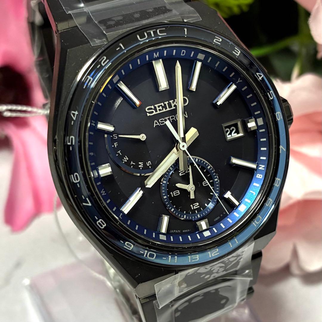 【未使用品】セイコー アストロン ネクスター SBXY041 ブラックチタン
