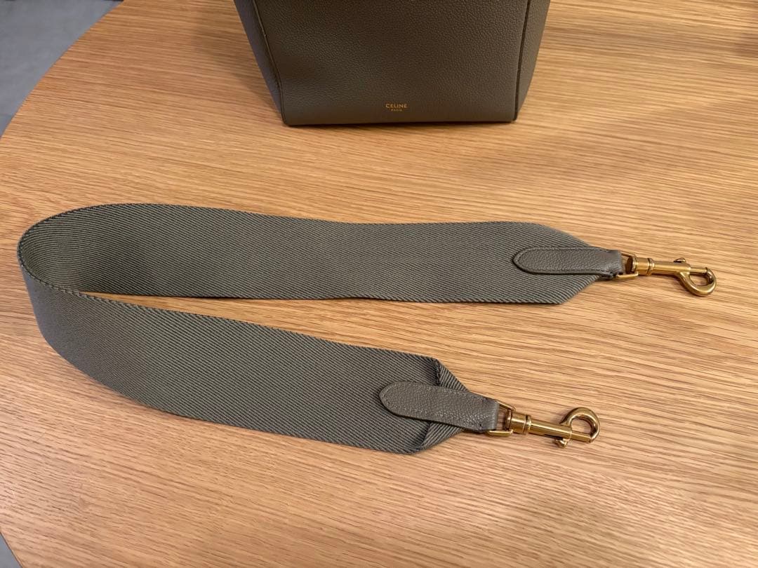 CELINE サングル ショルダーバッグ トープ