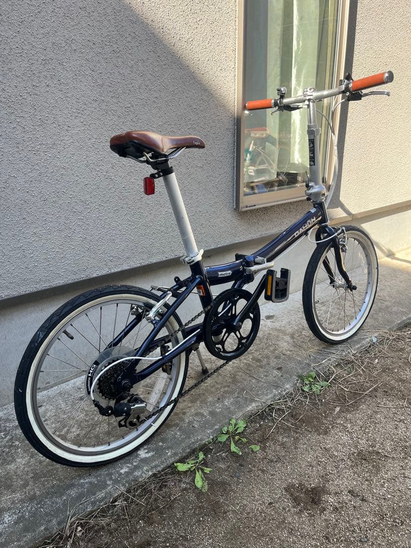 DAHONダホンmetroメトロ折りたたみ自転車おしゃれカスタム
