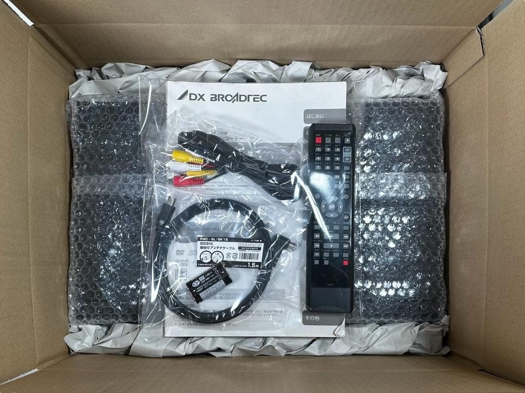 訳あり動作品・ DXアンテナ ビデオ一体型DVDレコーダーDXR170V