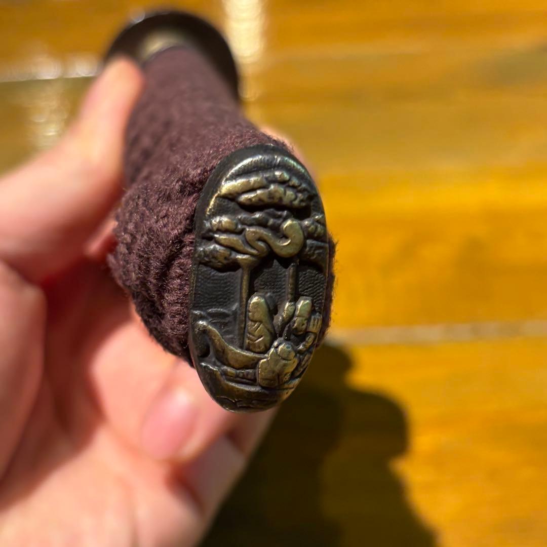 日本刀残欠クラフトナイフNo.96 藤井兼藤 切先