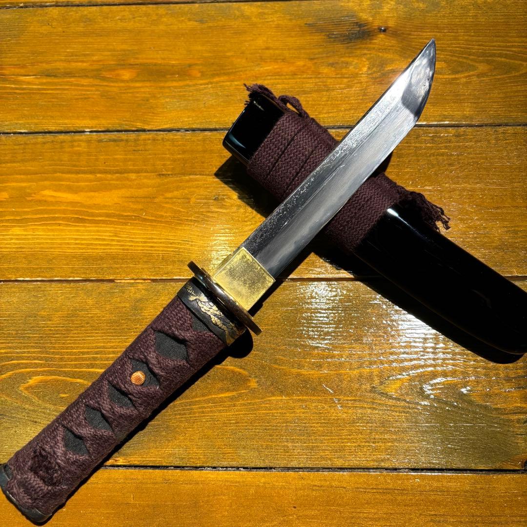 日本刀残欠クラフトナイフNo.96 藤井兼藤 切先