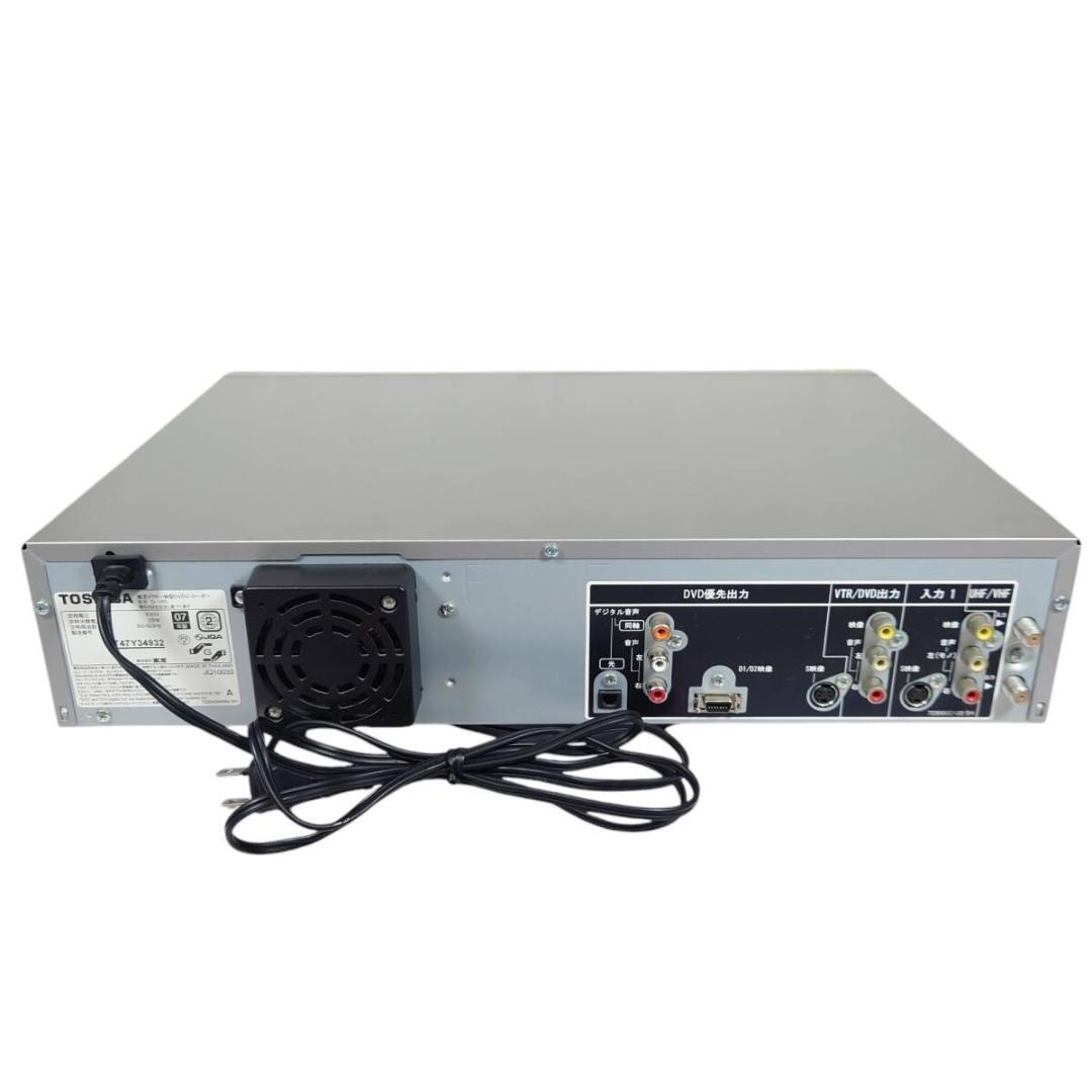 TOSHIBA D-VR5 VTR/DVDレコーダー ビデオデッキ VHS 東芝