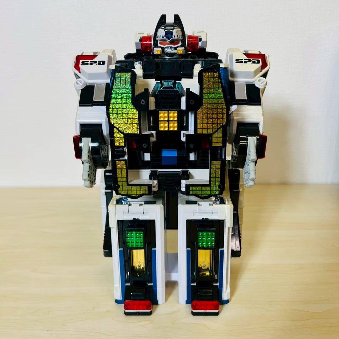 レア 箱説明書付 希少 DX デカベースロボ 変形 格納 レア デカレンジャー