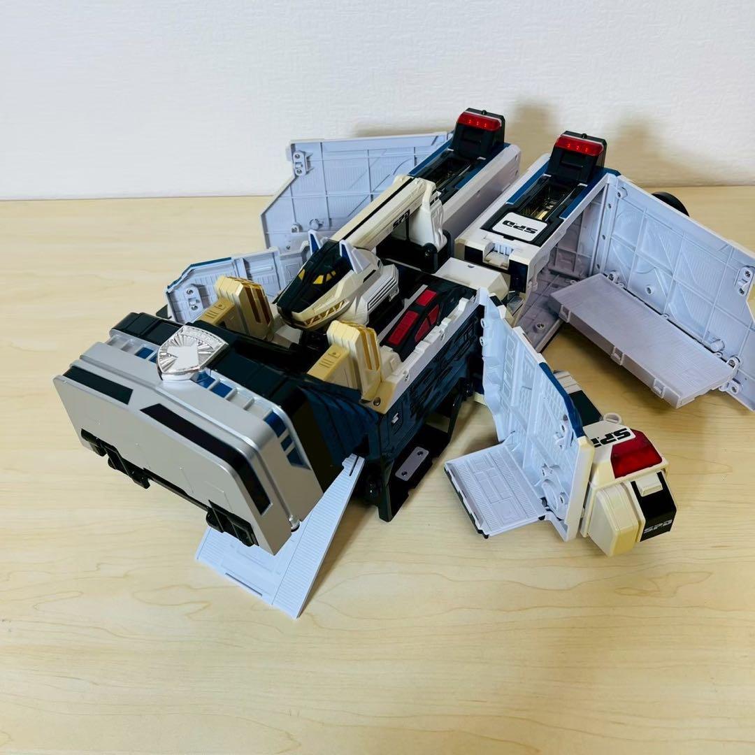 レア 箱説明書付 希少 DX デカベースロボ 変形 格納 レア デカレンジャー