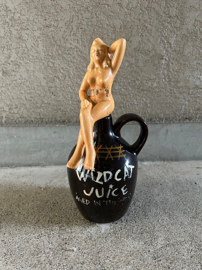 ☆US 50s - 60s ピンナップガール デキャンタ ボトル ビンテージ ☆