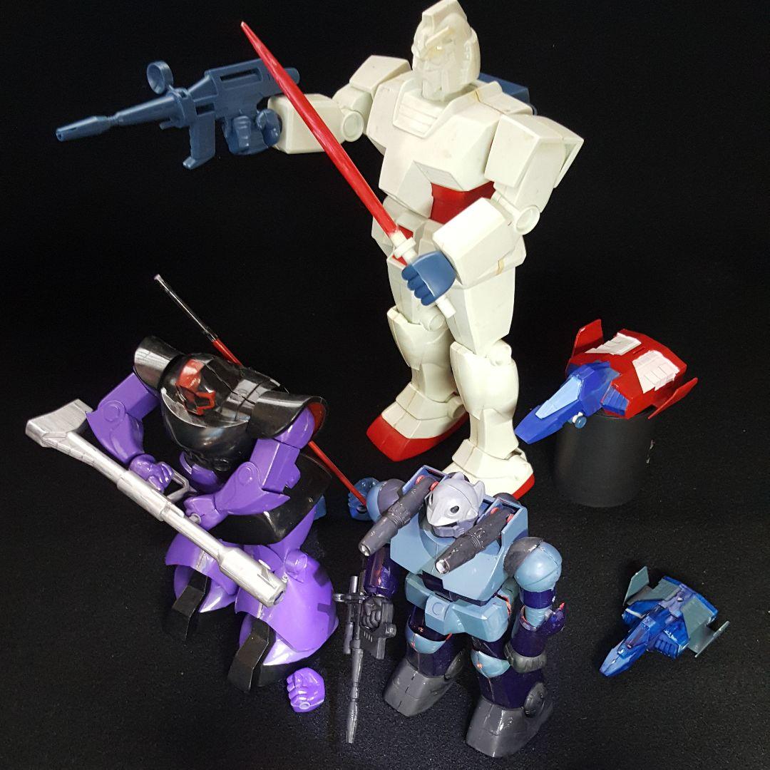 ガンプラ】激レア 初代出版 40年以上前10体 ジャンク品 昭和レトロ 当時