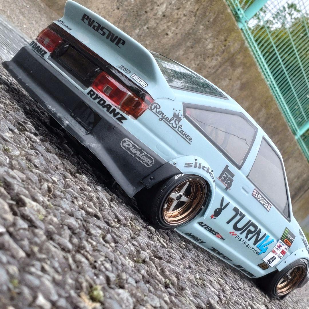 AE86 TRUENO 3DR ラジドリ ボディ D-CRAFTリトラ LED付