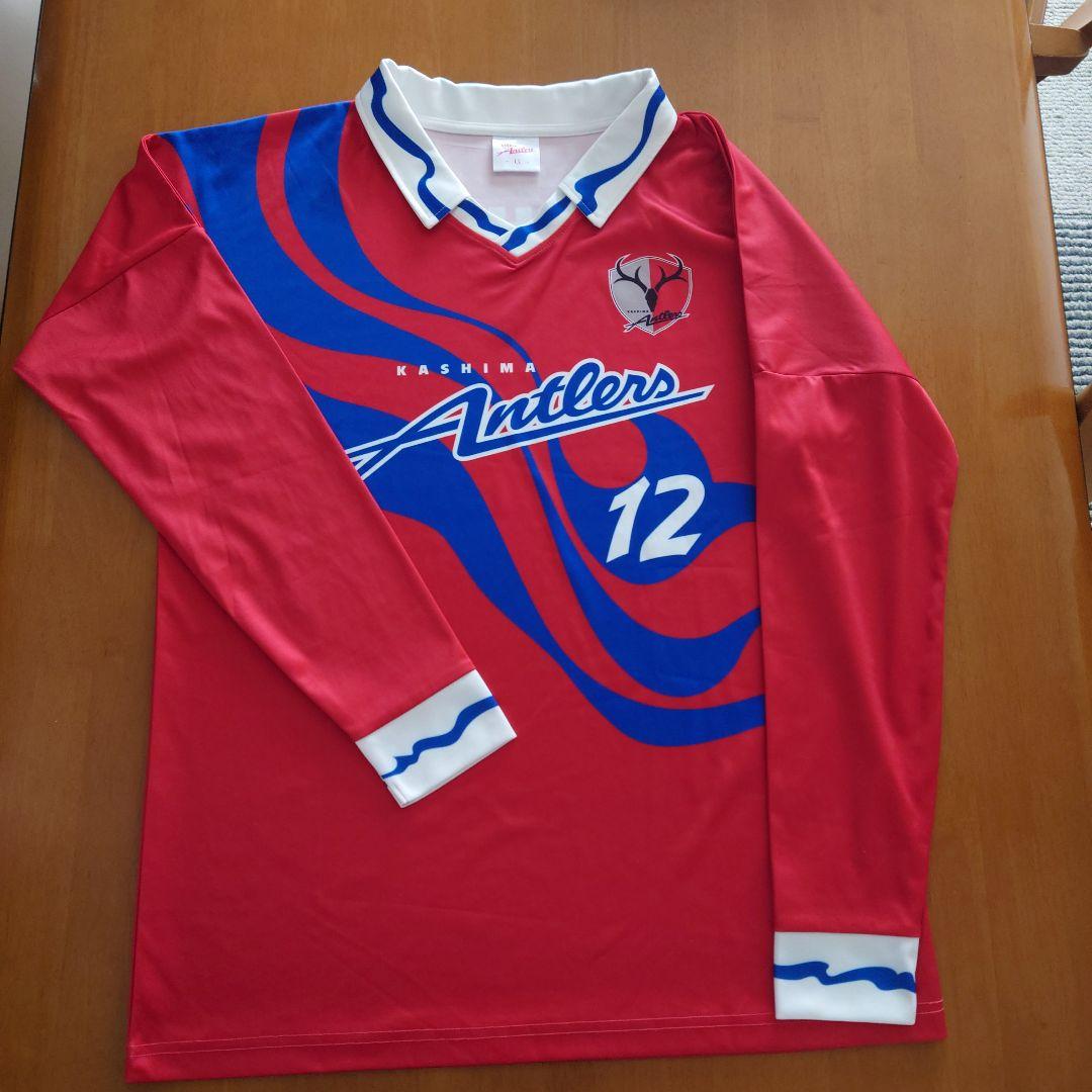 鹿島アントラーズ 復刻版 コンフィットシャツ 襟付き 長袖