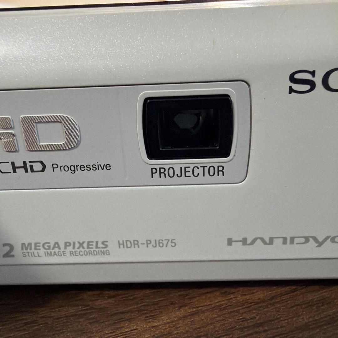 【動作確認済匿名発送】SONY HDR-PJ675バッテリー3個プロジェクター付