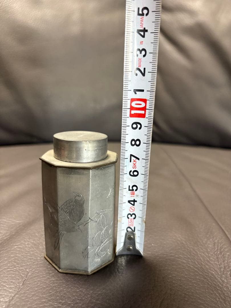 茶入れ物 花鳥図