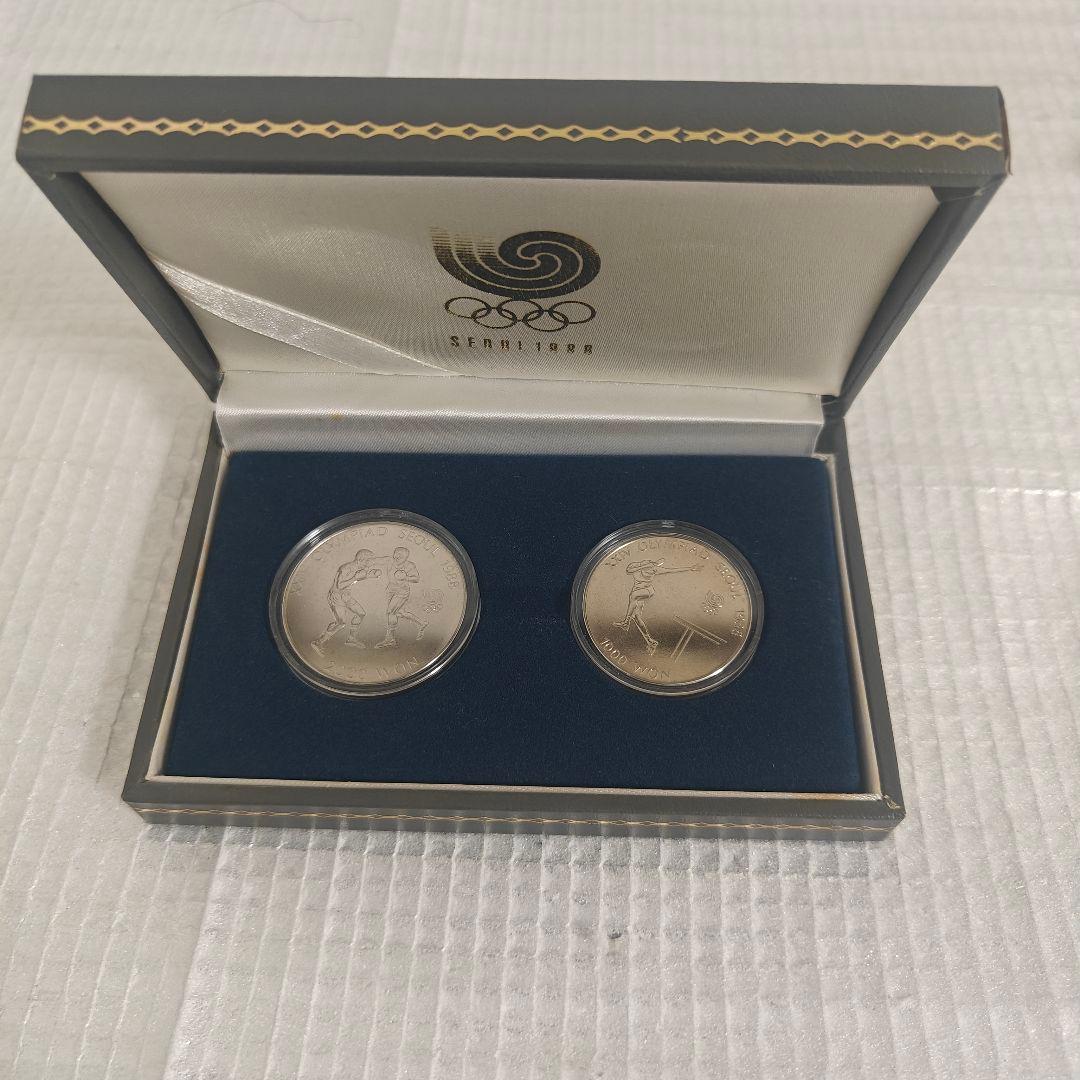 1988年ソウルオリンピック記念硬貨2枚セット - メルカリ