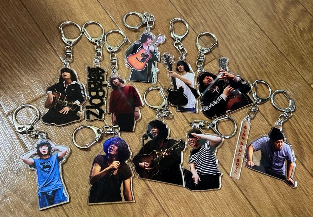銀杏BOYZ キーホルダー 銀杏BOYZ特別公演山形のロック好きの集まり2023