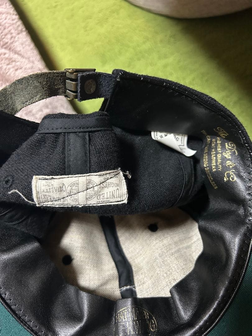 The H.W.Dog&Co ベースボールキャップ（ブラック）　ウールキャップ