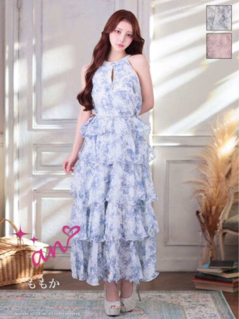 an ロングドレス　S