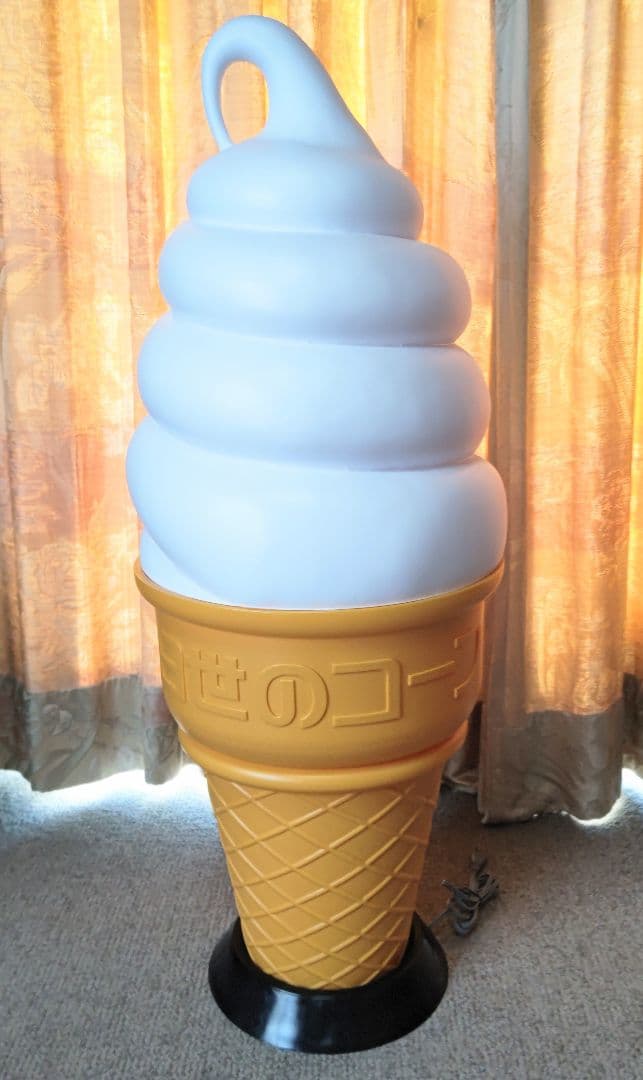 ニッセイ ソフトクリーム ライトスタンド NISSEI 看板 ディスプレイ 日