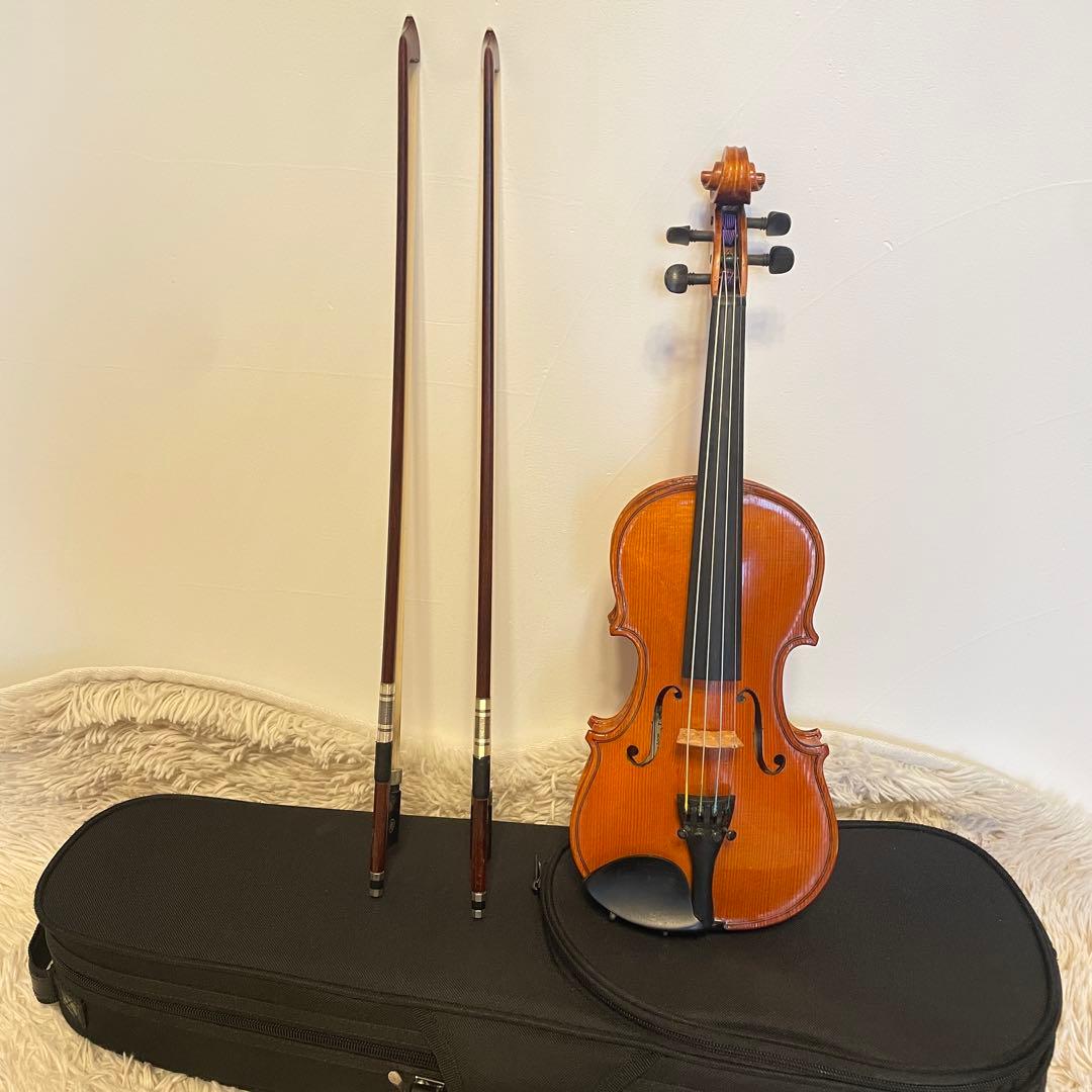 専用★メンテ済★ Gliga Gems 1/8 分数バイオリン★弓2本 鑑定書付