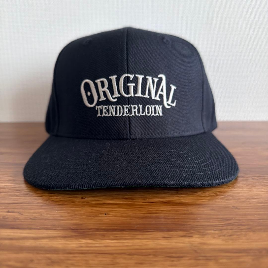 TENDERLOIN スナップバックキャップ 黒 - メルカリ