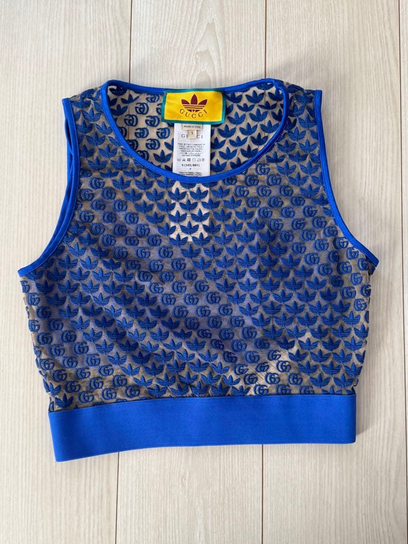 adidas × GUCCI チュールトップ タンクトップ