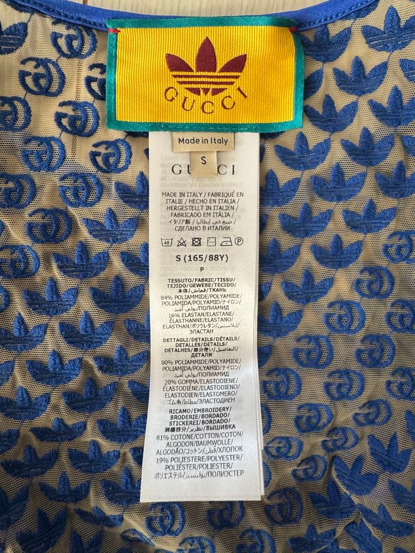 adidas × GUCCI チュールトップ タンクトップ