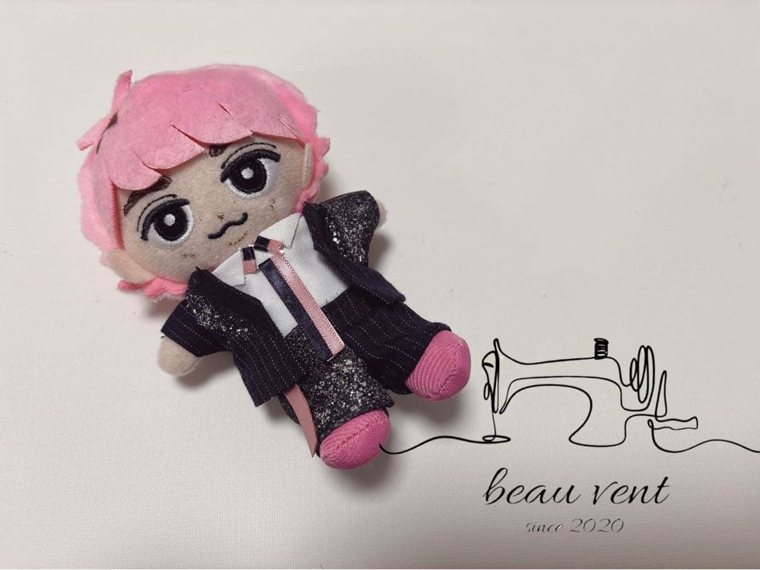 すのチル服　BIGすのチルとおそろいネイビースーツ　すのチル