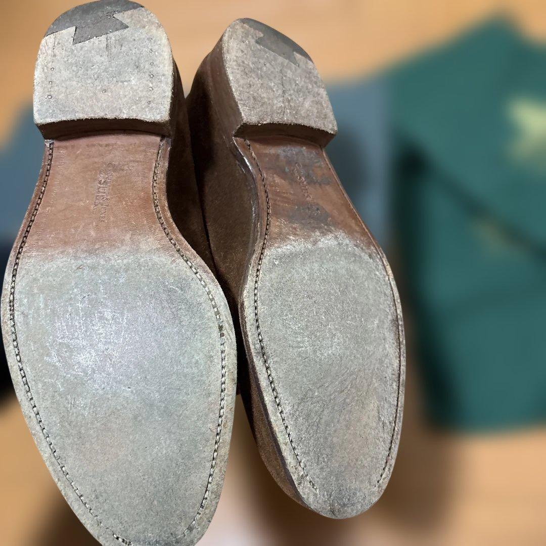 crockett&Jones キャベンディッシュ　スエードタッセルローファー