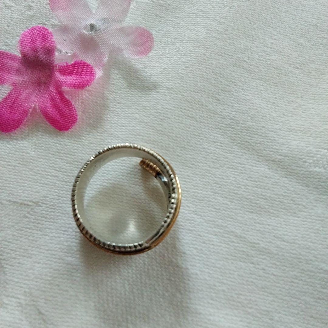 ハーヴィーメイス　ナバホ　インディアンジュエリー12KGF 　フェザーリング