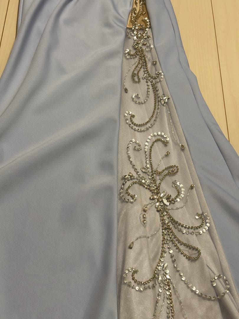 IRMA イルマ マーメイド フロントジップ キャミソール ロング キャバドレス