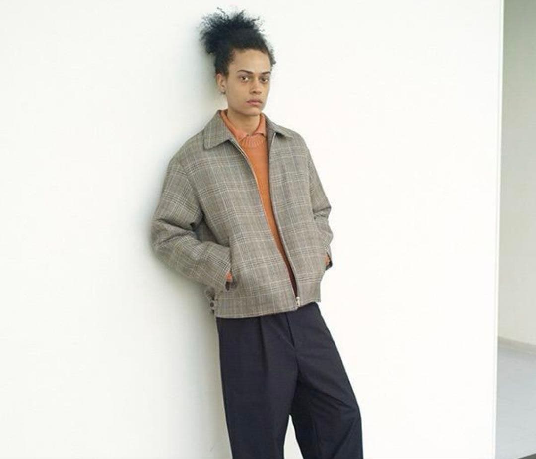 AURALEE ダブルフェイスチェックジップブルゾン サイズ3