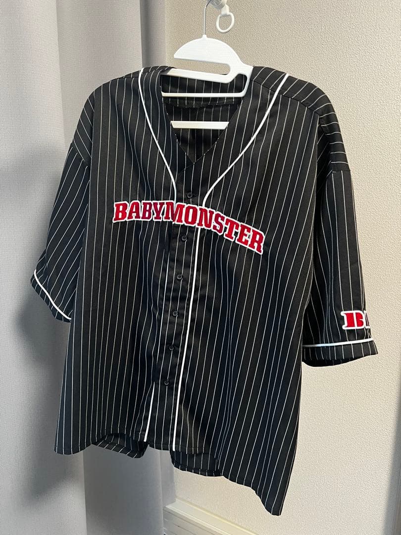 BABYMONSTER ベースボールシャツ　Lサイズ