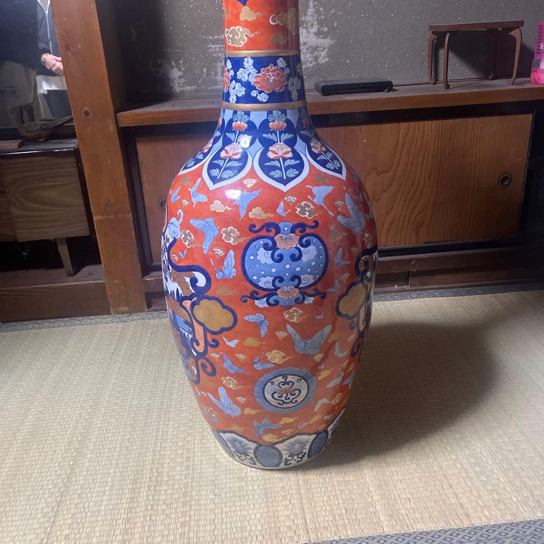 伝統的な日本の陶器花瓶 大型花瓶 Amazon.co.jp: 景徳鎮の