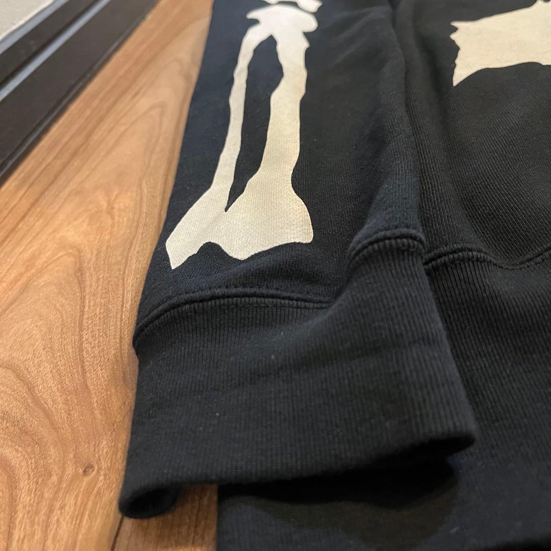 【極美品】BALZAC バルザック BONEパーカー XL ボーンパーカー 黒