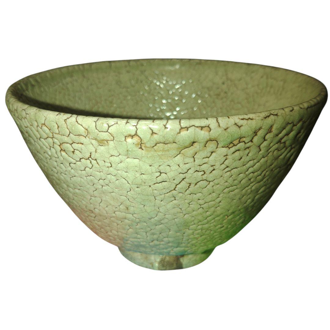 茶道具 瀬戸焼 古瀬戸 茶入 仕覆付 V 9680