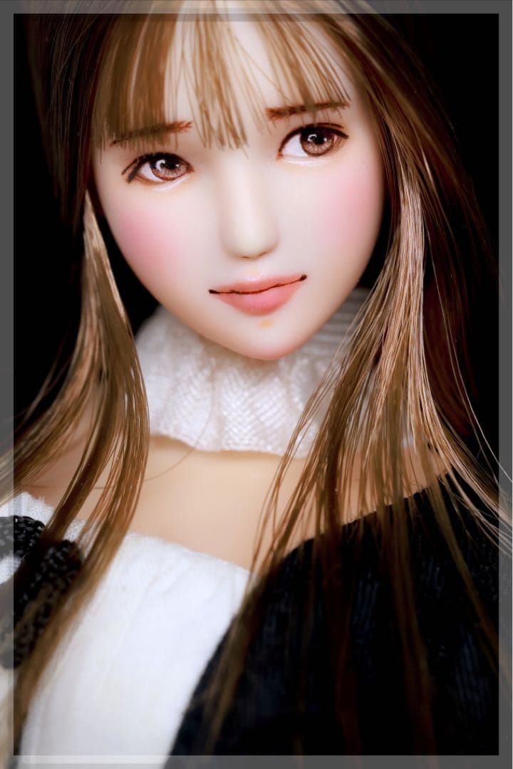 ♪♪ 1/6 　ドール カスタムドールヘッド　星莉　(あかり)　　　♪♪