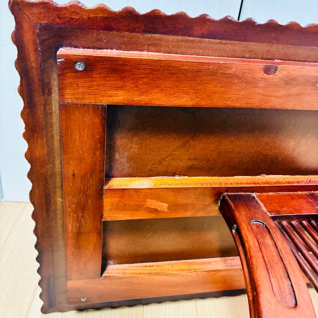 希少】英国 イギリス マホガニー ハープ型 サイドテーブル