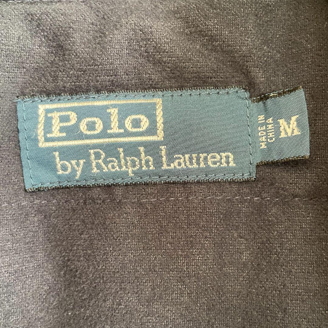 美品✨ ラルフローレン チェック ハリントン ダウンジャケット グリーン M