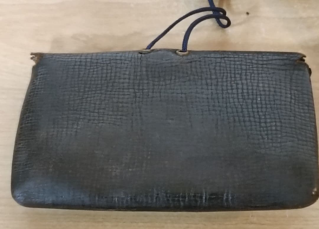 提物①】煙管 煙草入れ かます 煙草入れ 蜻蛉玉 骨董 喫煙具 時代物